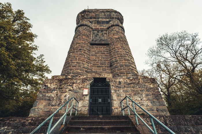 Eingang zum Kasseler Bismarckturm