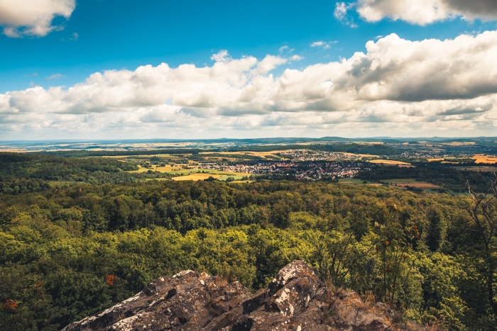 Ausblick vom Hohlestein Ausblick vom Hohlestein